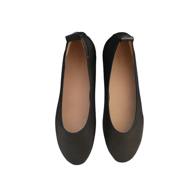 Quince Black Glove Ballet Flats S 9 - Picture 5 of 16